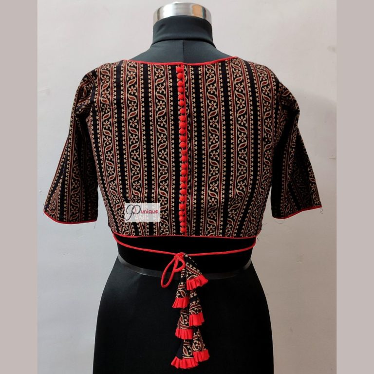 Ajrak Blouse | GoUnique